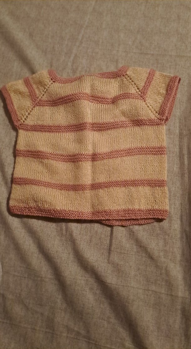 Kız Çocuk Bej Örgü Kolsuz Hırka - Görsel 3