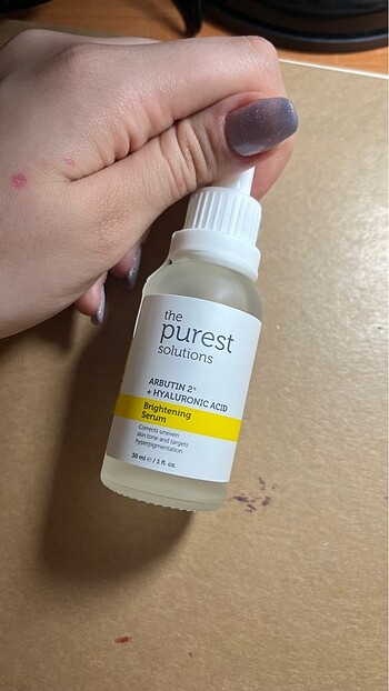 The purest solutions serum