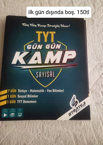 TYT Gün Gün Kamp Sayısal Hazırlık Seti
