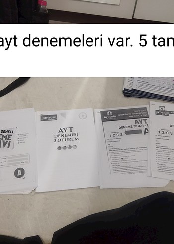 AYT Deneme Sınavları Seti 5'li