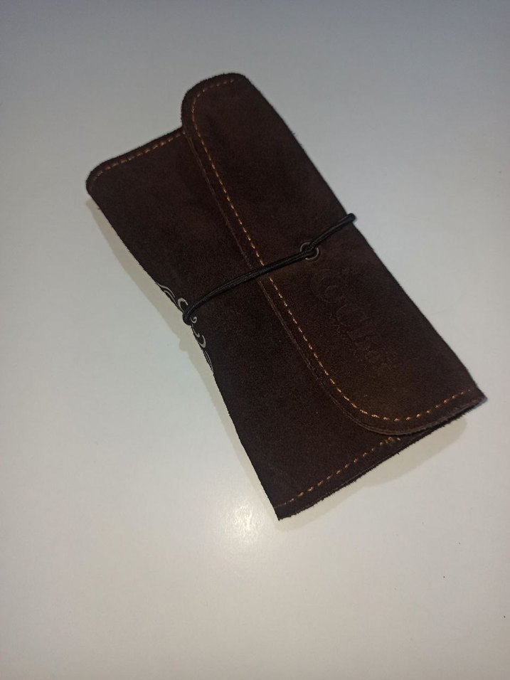 Süet deri tütün kesesi - Görsel 5