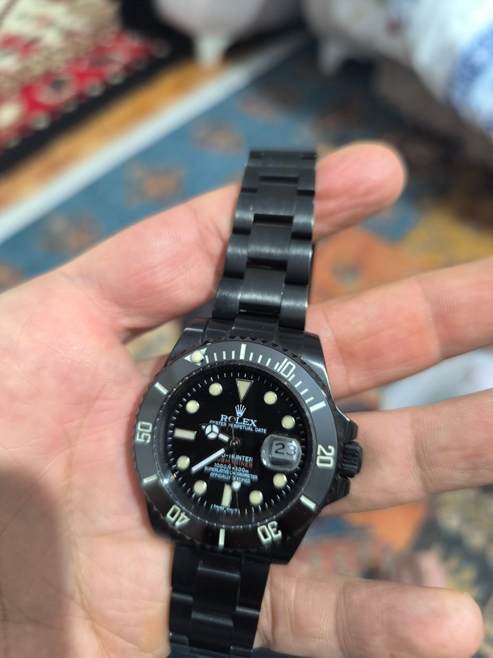 Siyah Klasik Erkek Kol Saati - Görsel 2