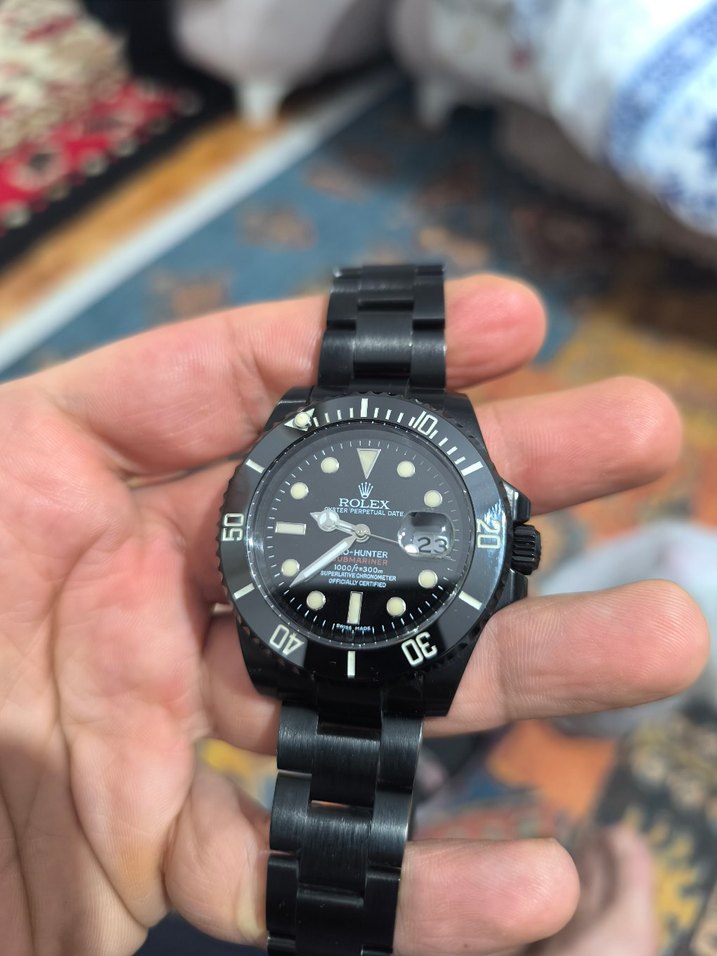 Siyah Klasik Erkek Kol Saati - Görsel 5