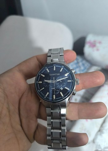 Gri Metal Kordonlu İş Saatı - Görsel 3