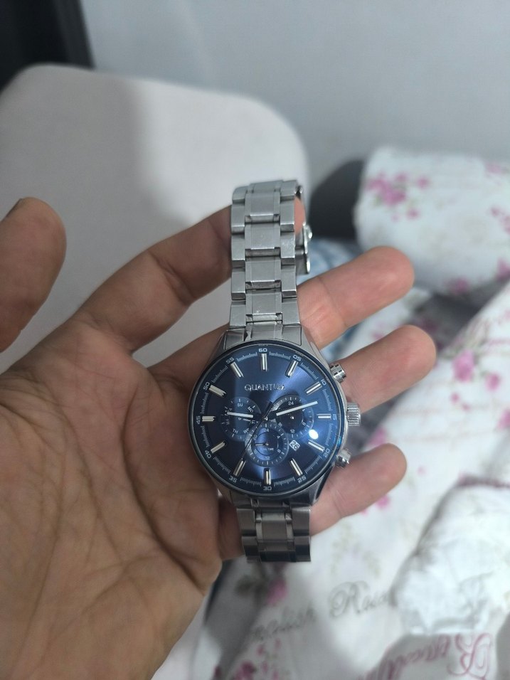 Gri Metal Kordonlu İş Saatı - Görsel 2