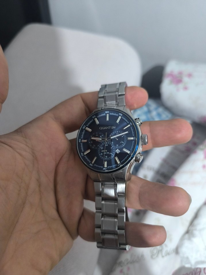 Gri Metal Kordonlu İş Saatı - Görsel 5