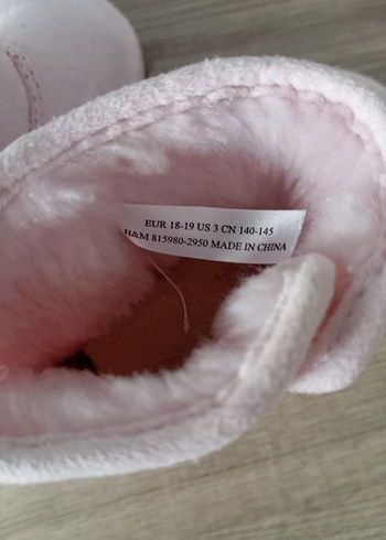 h&m kız bebek panduf - Görsel 7