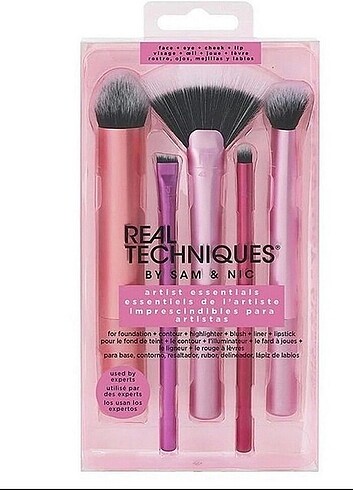 Real techniques makyaj fırçası seti