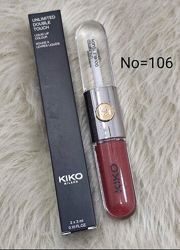 Kiko gloss ruj çift taraflı 