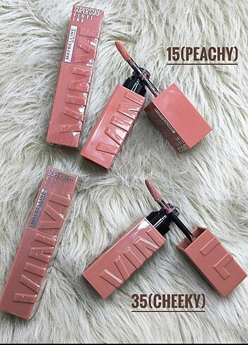 Maybelline superstay ruj 35 cheeky 