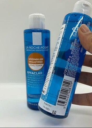 La Roche Posay gözenek sıkılaştırıcı etkili tonik jelatinli 