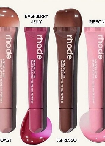 Rhode tint ruj lip stick sıfır paketi kutulu ürün 