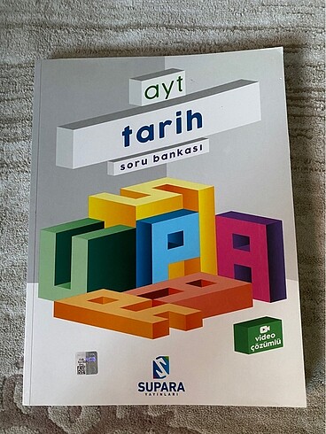 AYT Tarih Test Kitabı Supara Yayınları