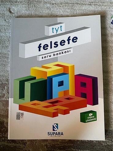 TYT Felsefe Test Kitabı Supara Yayınları