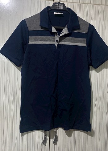 Lacivert Lacoste marka erkek tşhırt - Görsel 5