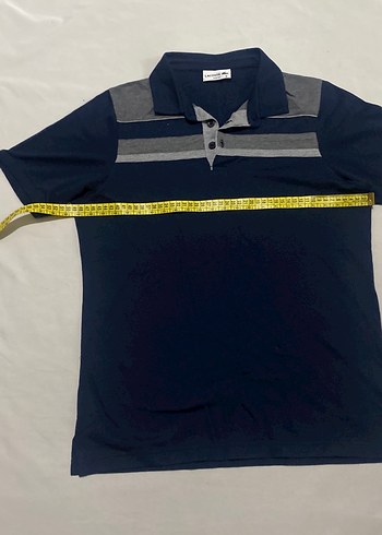 Lacivert Lacoste marka erkek tşhırt - Görsel 2