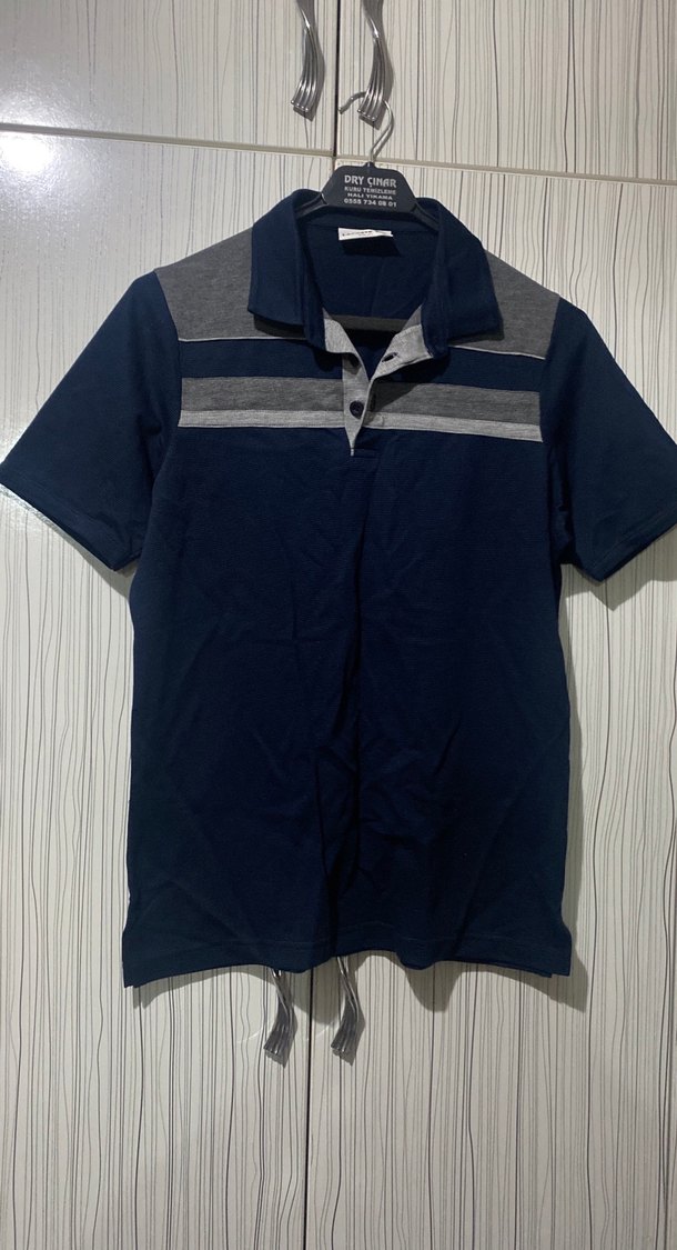 Lacivert Lacoste marka erkek tşhırt - Görsel 5