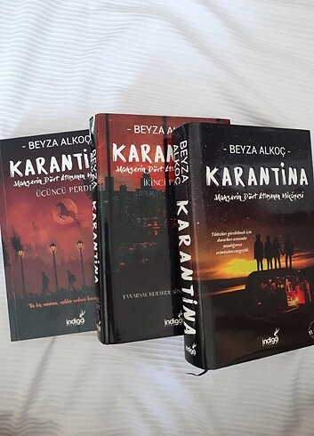 Karantina Serisi ilk 3 kitap