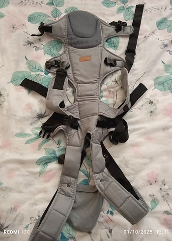 Gri Bebek Taşıyıcı Kanguru - Görsel 3