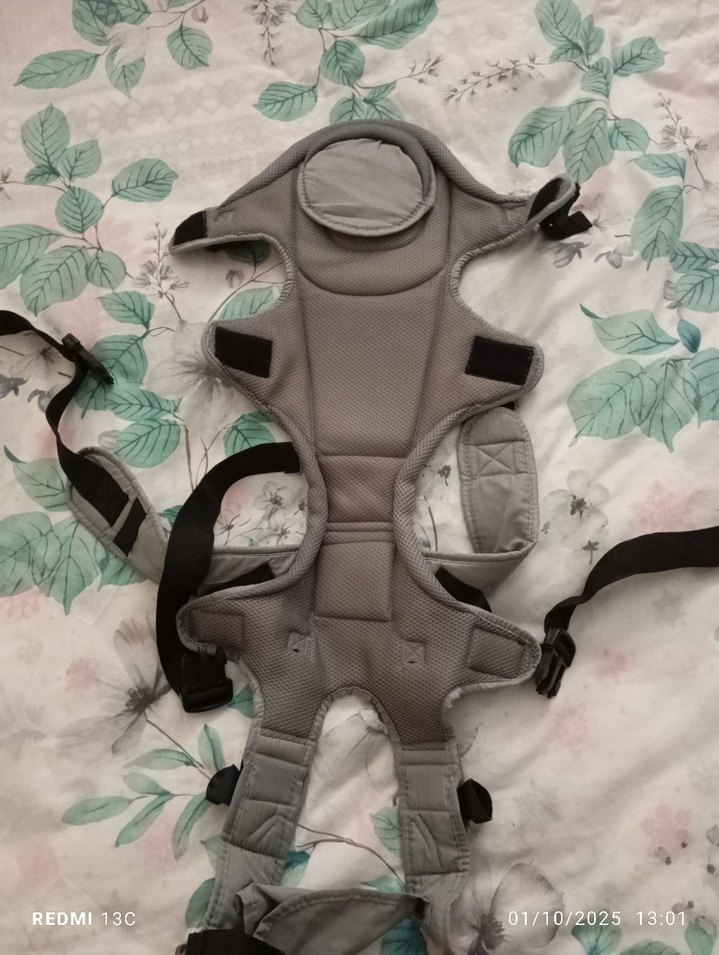 Gri Bebek Taşıyıcı Kanguru - Görsel 2