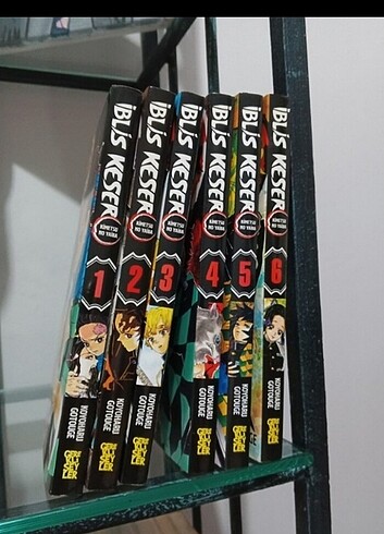 iblis keser manga 3 ve 5. ciltler