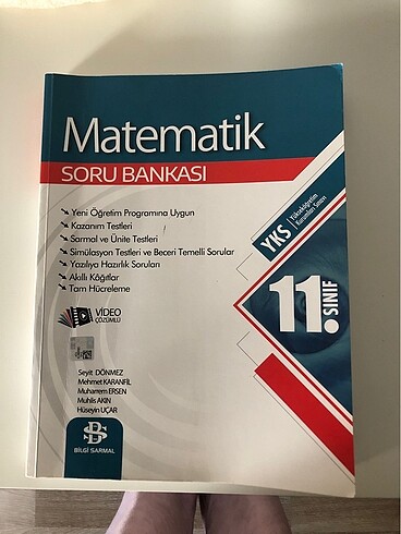 11. Sınıf bilgi sarmal matematik soru bankası