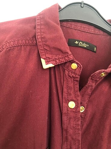 Colin's Colins Yaka Detaylı Bordo Gömlek