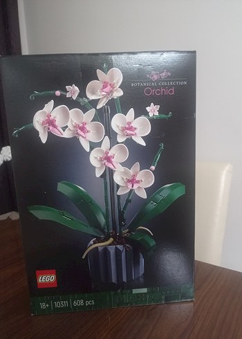  Beden Renk LEGO Orkide Çiçeği Seti 608 Parça