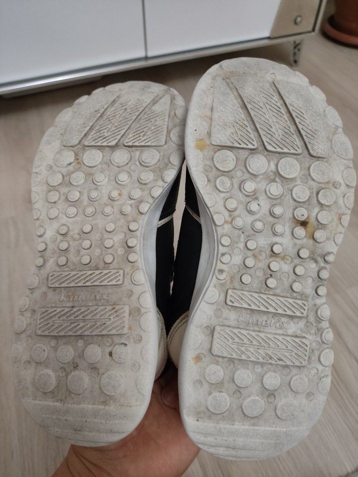 Kız Çocuk Siyah Gri Kinetix Spor Ayakkabı - Görsel 5