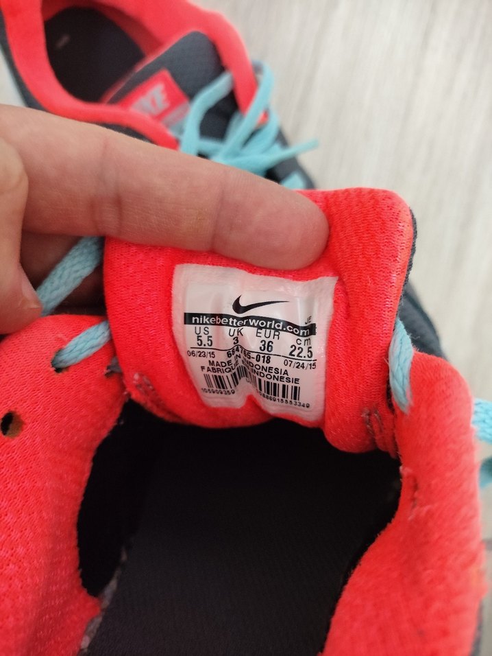 Gri uniseks Spor Ayakkabı, Elastik Bağcıklı - Görsel 4