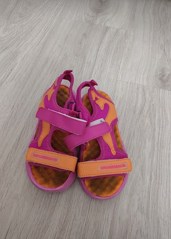 Kız Çocuk İlk Adım Ayakkabısı Pembe Cırtlı - Görsel 2