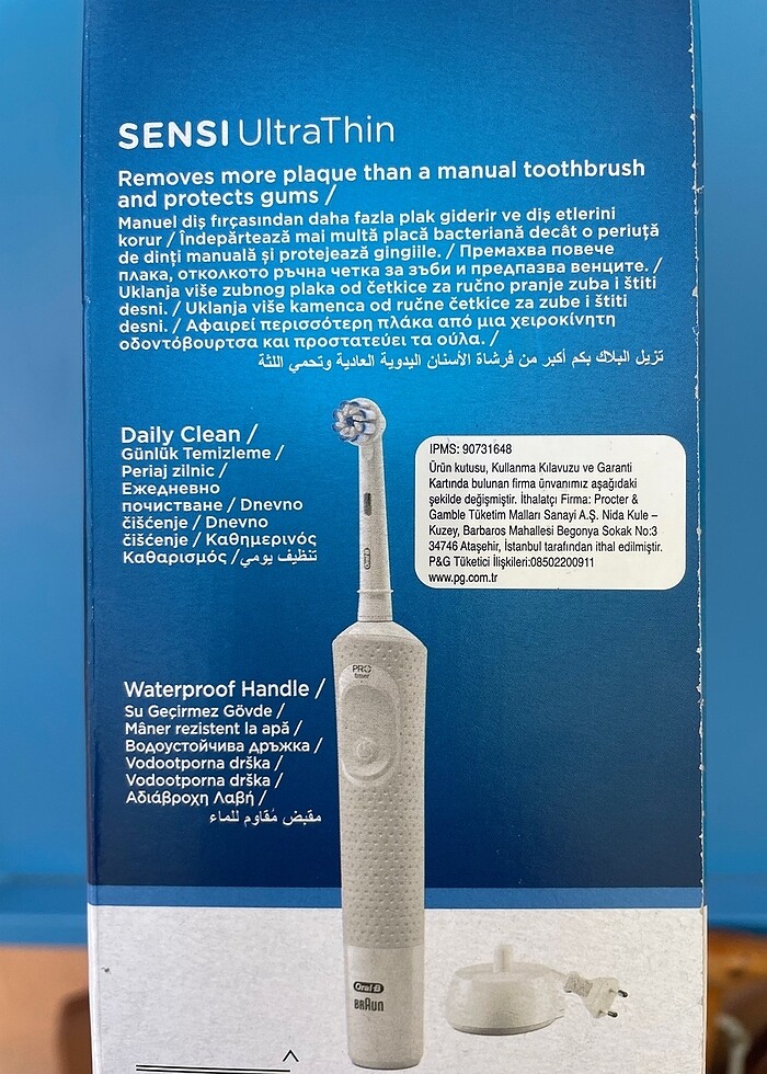 Pembe oral b vitality - Görsel 4