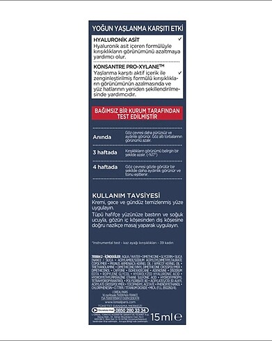 Loreal revitalift göz kremi - Görsel 8