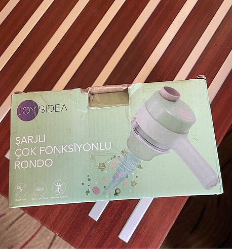 universal Beden Joyside şarjlı çok fonksiyonlu rondo/doğrayıcı