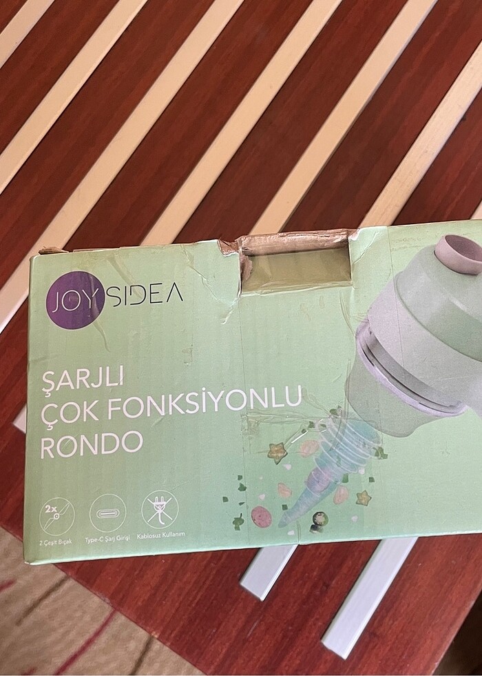 Joyside şarjlı çok fonksiyonlu rondo/doğrayıcı - Görsel 3