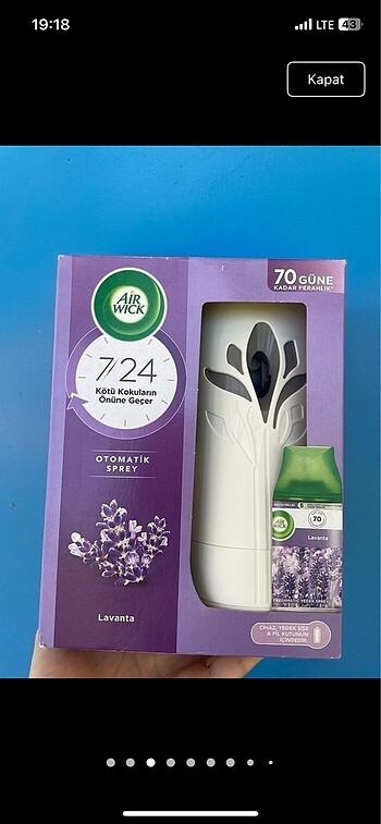universal Beden Airwick freshmatic sprey set