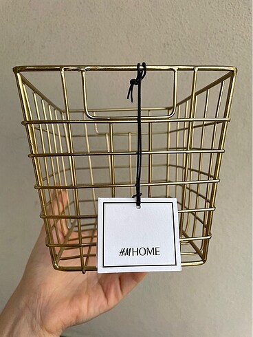 Hm home gold çok amaçlı sepet - Görsel 5