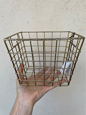 Hm home gold çok amaçlı sepet - Görsel 8