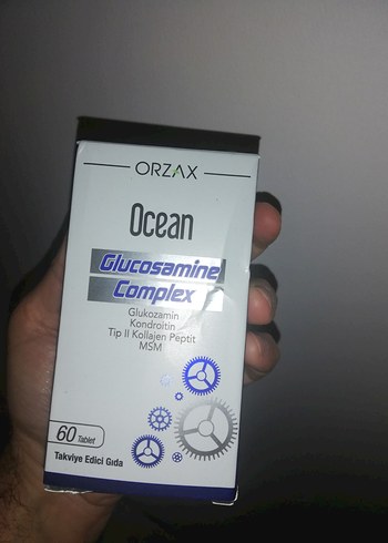 Orzax Ocean Glukozamin Kompleksi 60 Tablet - Görsel 2