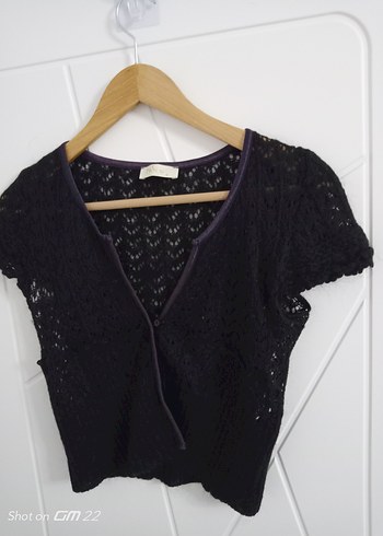 Kız Çocuk Siyah Dantelli V Yaka Bolero /Hırka 
Ölçü Resimde - Görsel 18