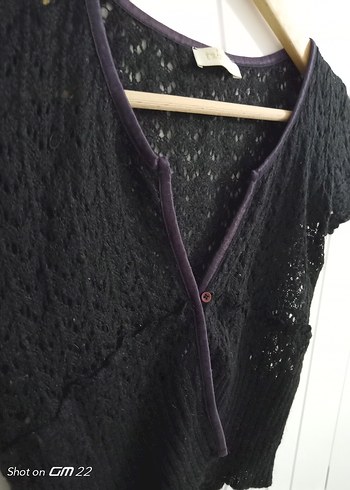 Kız Çocuk Siyah Dantelli V Yaka Bolero /Hırka 
Ölçü Resimde - Görsel 7