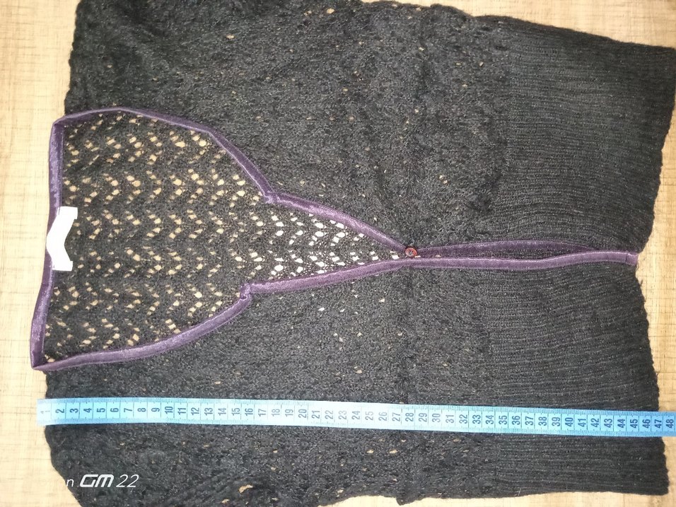 Kız Çocuk Siyah Dantelli V Yaka Bolero /Hırka 
Ölçü Resimde - Görsel 5