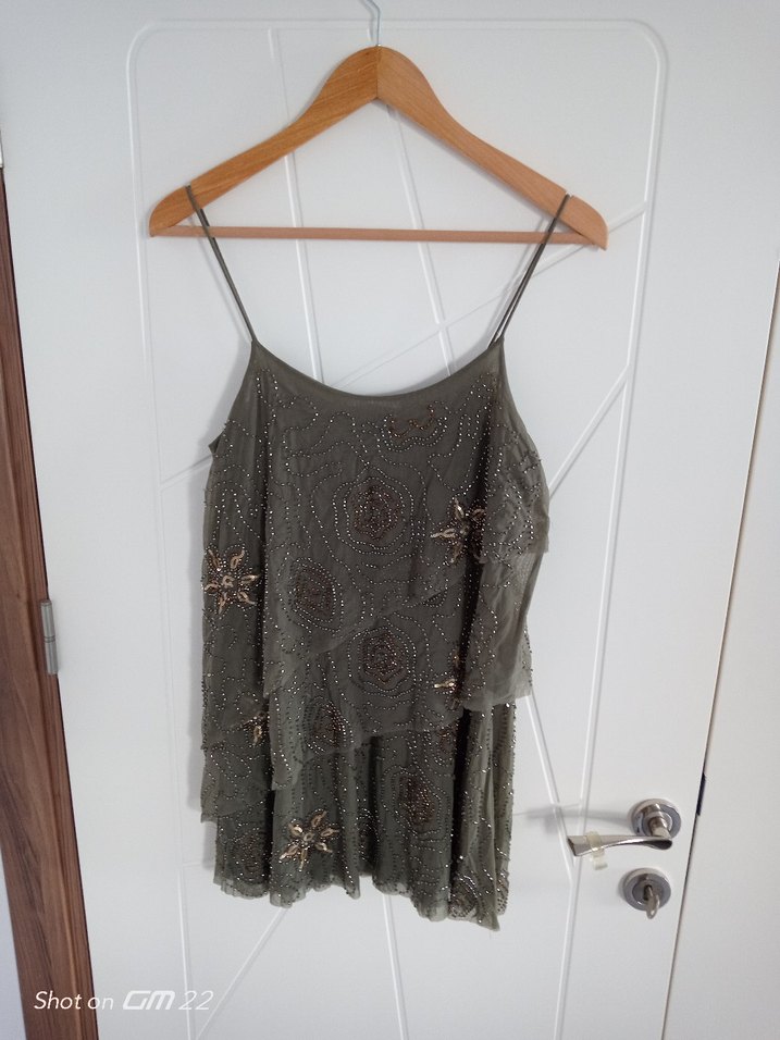 Zara İnce Askılı Elbise - Görsel 2