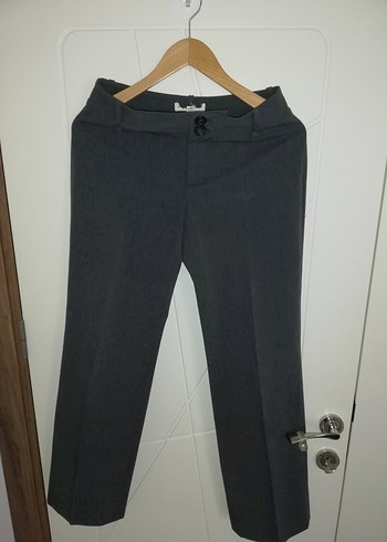 Gri Kumaş Kadın Pantolon - Görsel 20