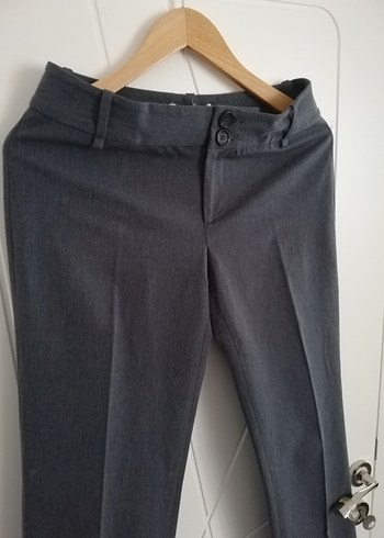 Gri Kumaş Kadın Pantolon - Görsel 10