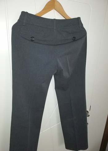Gri Kumaş Kadın Pantolon - Görsel 16