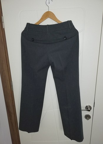 Gri Kumaş Kadın Pantolon - Görsel 18