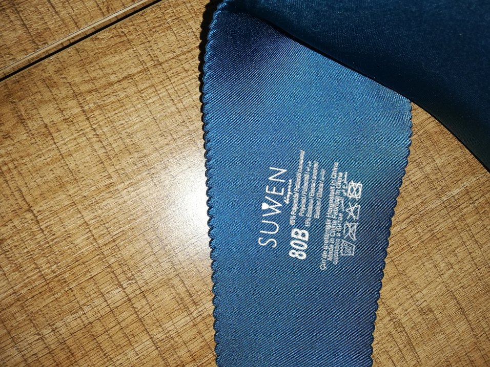 Petrol Mavisi Süwen Marka Sütyen 80 Beden - Görsel 3