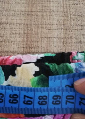 Trendyol 38 Çiçek Desenli Renkli Uzun Etek - Görsel 5