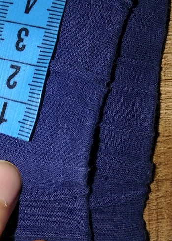 Lacivert Dantel Detaylı Kadın Tayt - Görsel 11